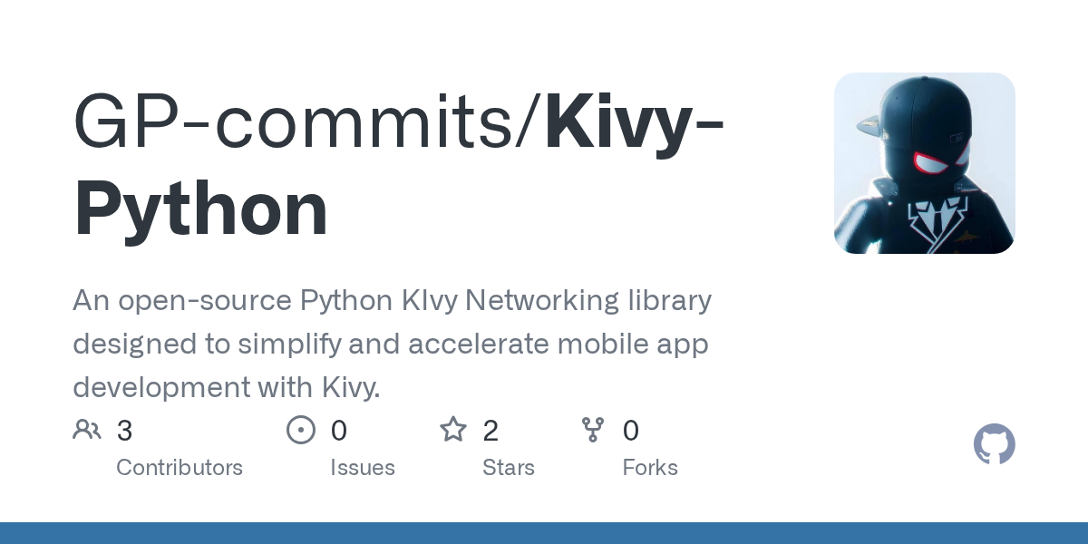 Kivy-Python repository preview