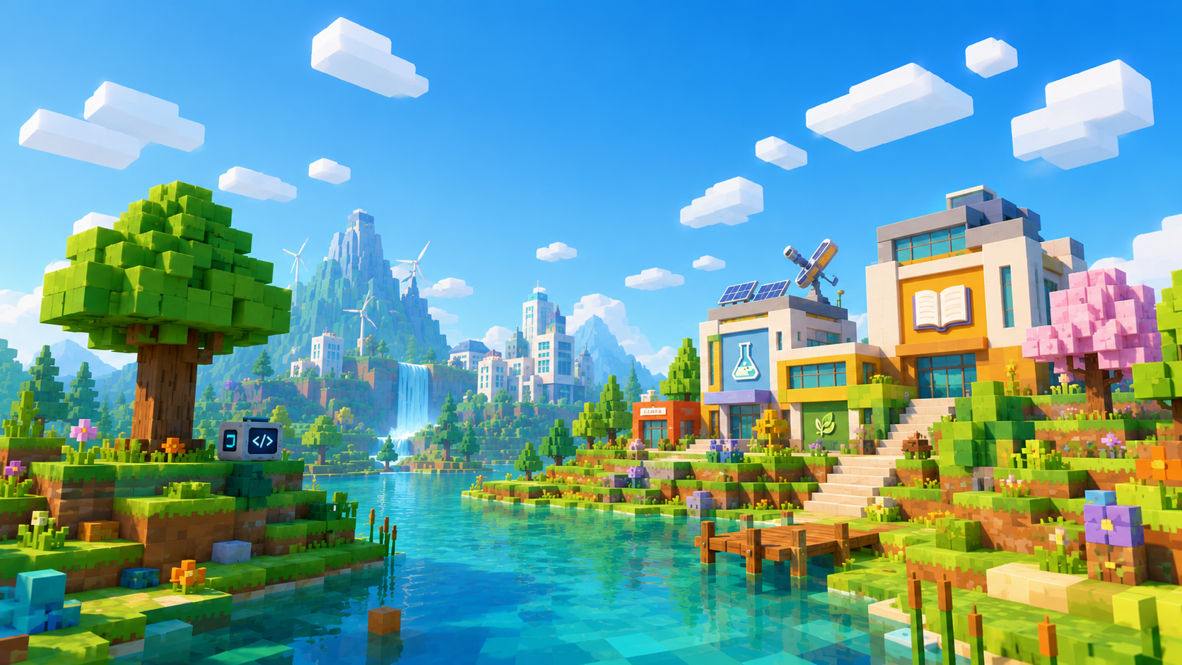 OpenClassCraft voxel learning world