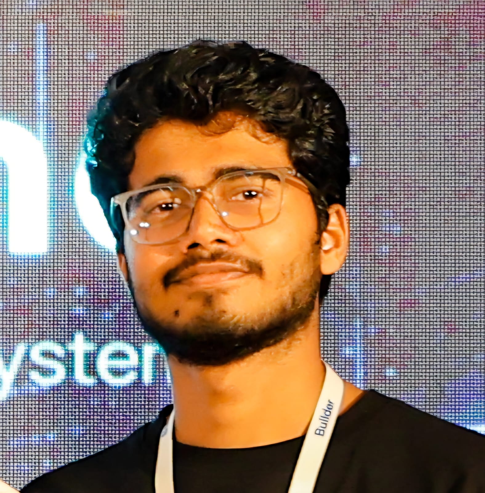 Sivadarsh at a developer event